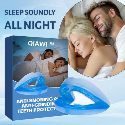 🌙 SILENT NIGHTS, STRONG TEETH! 🦷 QIAWI™ Anti-Snoring Guard 🔵✨