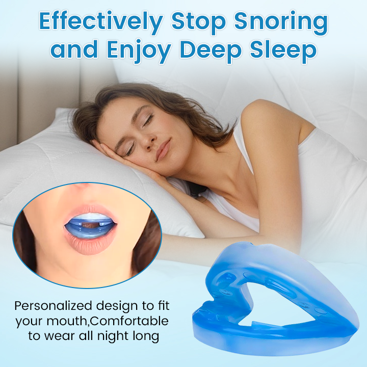 🌙 SILENT NIGHTS, STRONG TEETH! 🦷 QIAWI™ Anti-Snoring Guard 🔵✨