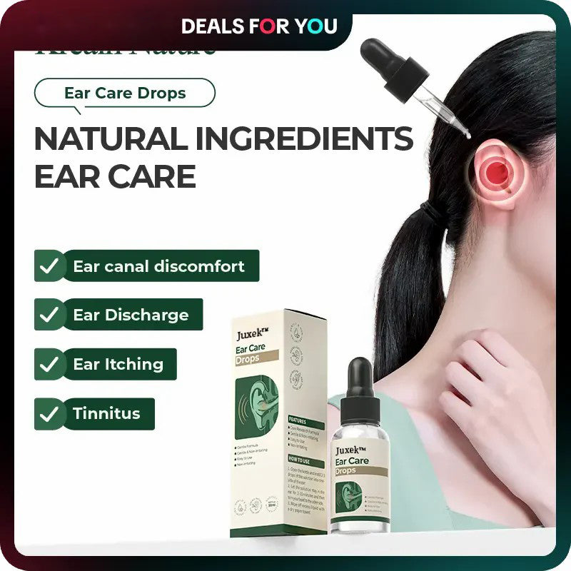 Juxek™ Ear Care Drops – Plant-Based Formula | FDA-Registered