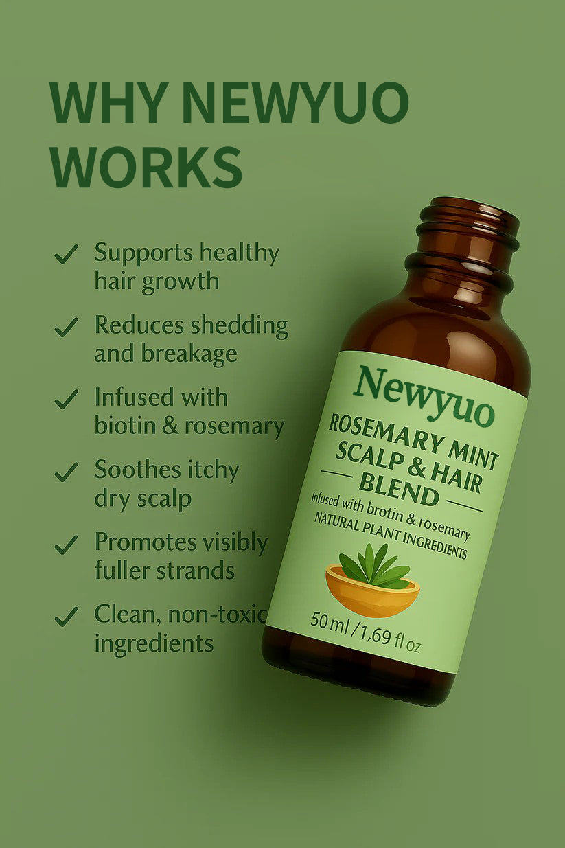 Newyuo Rosemary Oil – Regrow Hair Naturally at the Root