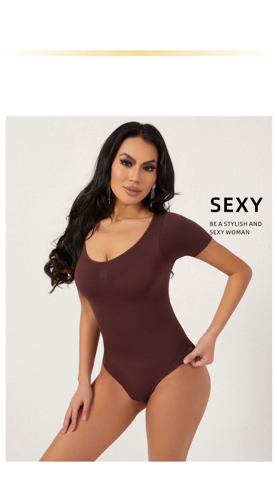 NESLEMY™ Women's Seamless Sculpted Corset Underwear Thong Comfort Top and Women's Comfort Basic Underwear