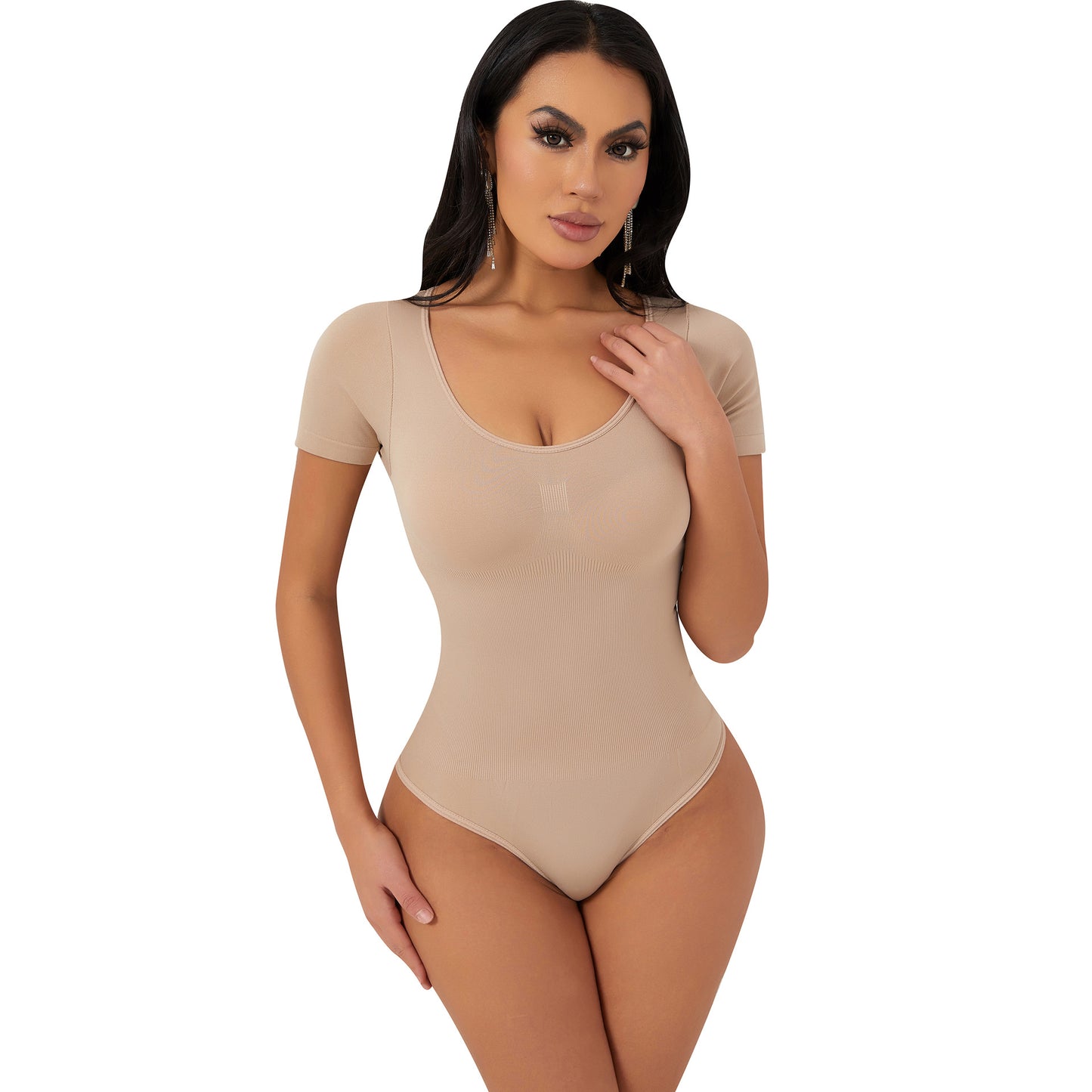 NESLEMY™ Women's Seamless Sculpted Corset Underwear Thong Comfort Top and Women's Comfort Basic Underwear