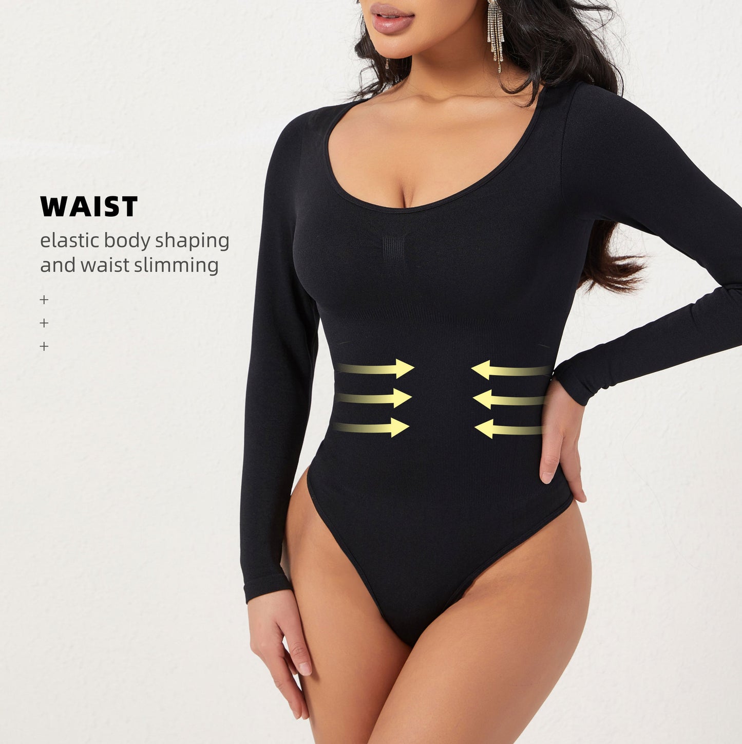 NESLEMY™ Women's Seamless Sculpted Corset Underwear Thong Comfort Top and Women's Comfort Basic Underwear