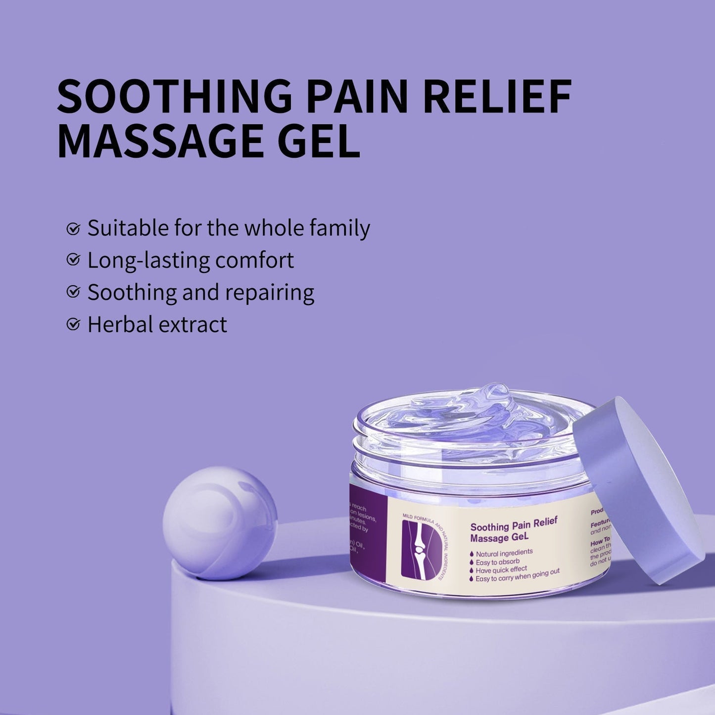 Turmeric & Emu Oil Arthritis Soothing Pain Relief Massage Gel