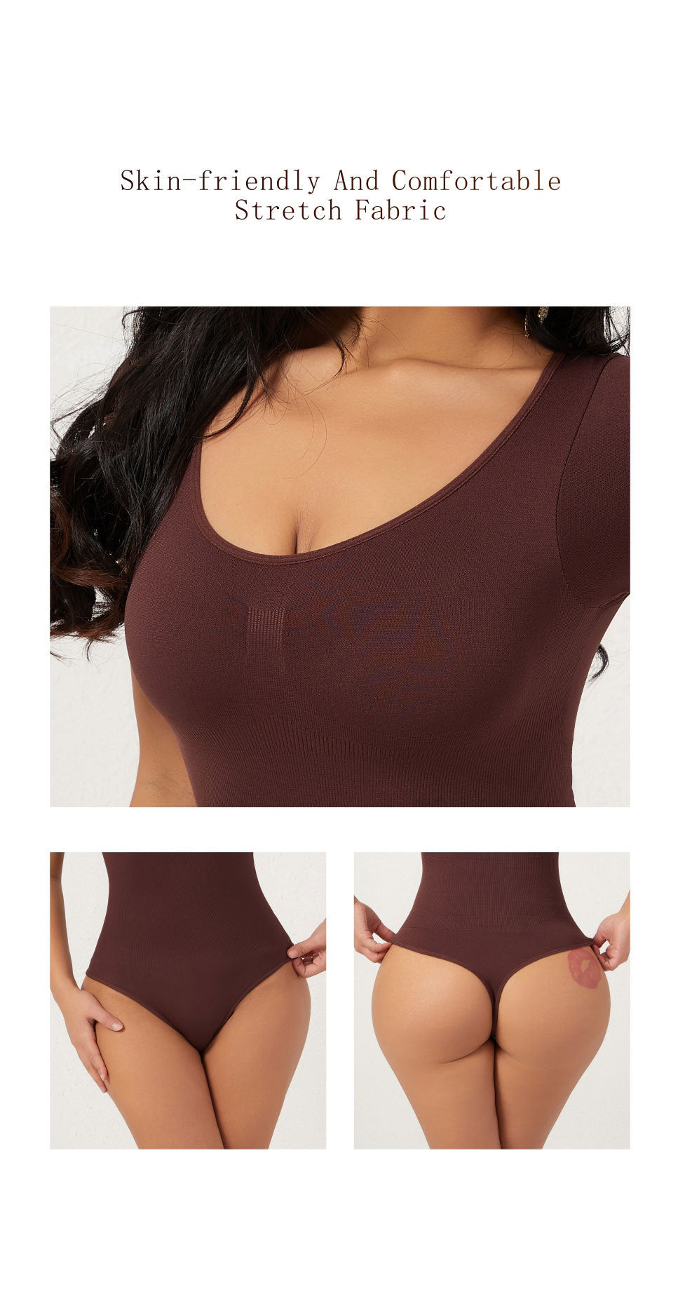 NESLEMY™ Women's Seamless Sculpted Corset Underwear Thong Comfort Top and Women's Comfort Basic Underwear