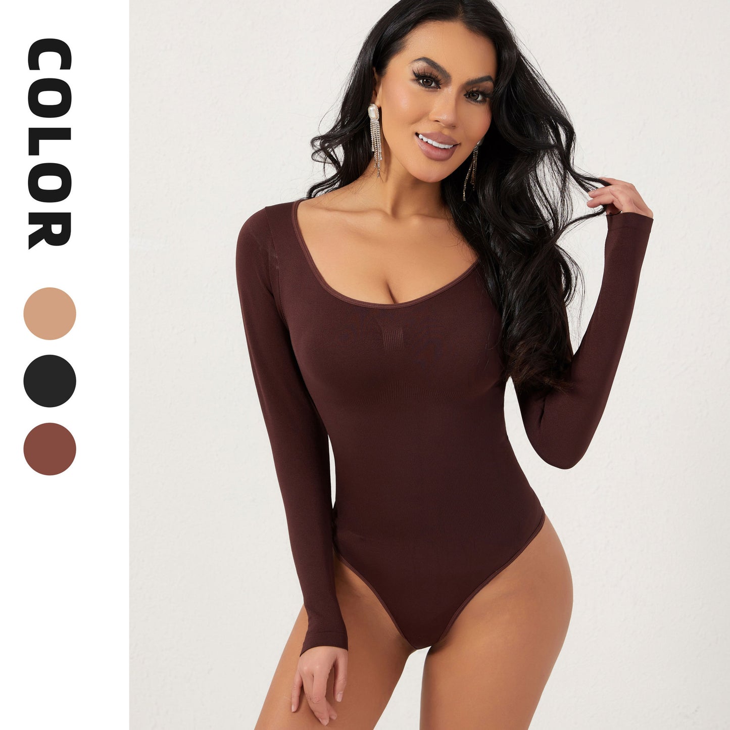 NESLEMY™ Women's Seamless Sculpted Corset Underwear Thong Comfort Top and Women's Comfort Basic Underwear