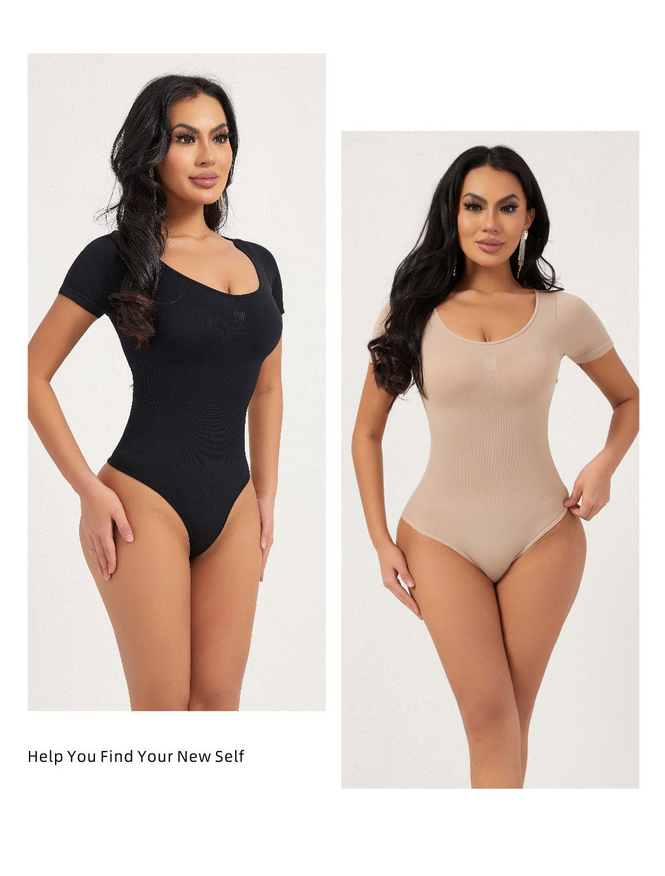 NESLEMY™ Women's Seamless Sculpted Corset Underwear Thong Comfort Top and Women's Comfort Basic Underwear