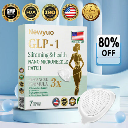 【Last Day Promotion 80% OFF🔥】Newyuo™ NIDDK-Tirzepatide Slimming & health NANO MICRONEEDLE PATCH🇺🇸👨‍⚕️（Zero Pain, 24/7 Release | Lose 20lbs FAST | 90% Sugar Drop | ）🔥🎁