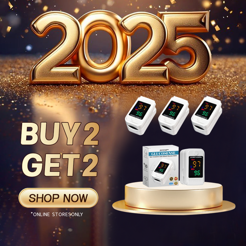 DIYSTAR™ GlucoSense Non-Invasive Laser Blood Glucose Meter