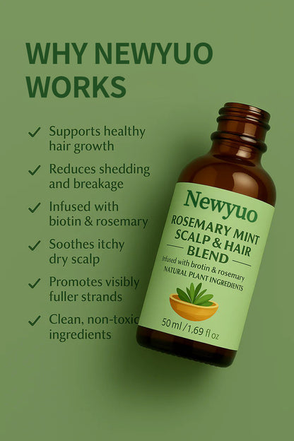 Newyuo Rosemary Oil – Regrow Hair Naturally at the Root